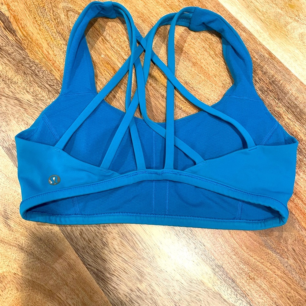 lululemon athletica Blue Sports Bra